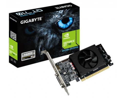 VGA  PCI-EX NVIDIA GIGABYTE GT 710 2GB DDR5 HDMI/DVI-D