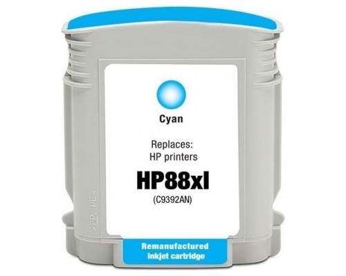 INK-POWER CARTUCHO COMP. HP Nº88XL CYAN C9391AE