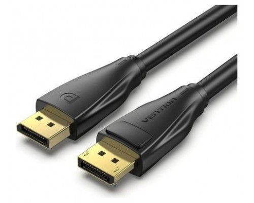 CABLE DISPLAYPORT 1.4 8K DP/M-DP/M 1.5 M NEGRO VENTION (Espera 4 dias)