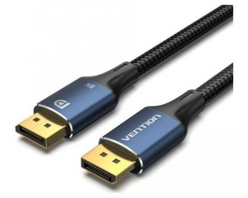 CABLE DISPLAYPORT 1.4 8K DP/M-DP/M TRENZADO 1 M AZUL VENTION (Espera 4 dias)