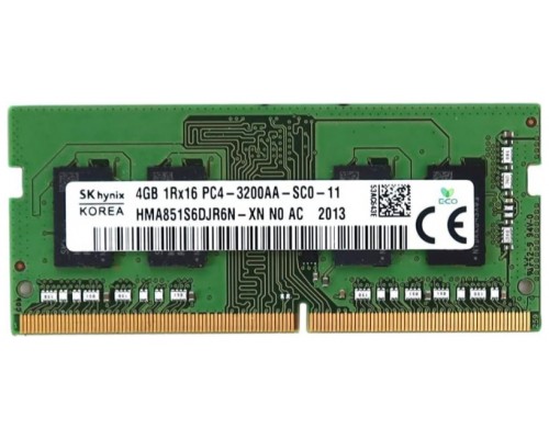 DDR4 4 GB 3200 Mhz. SODIMM SK HYNIX (Espera 4 dias)