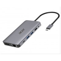 DOCK ACER 12IN1 USB-C TO 2xUSB3.2, 2xUSB2.0, 1xSD/TF, 2xHDMI, 1xPD, 1xDP, 1xRJ45 3.5JACK (Espera 4 dias)