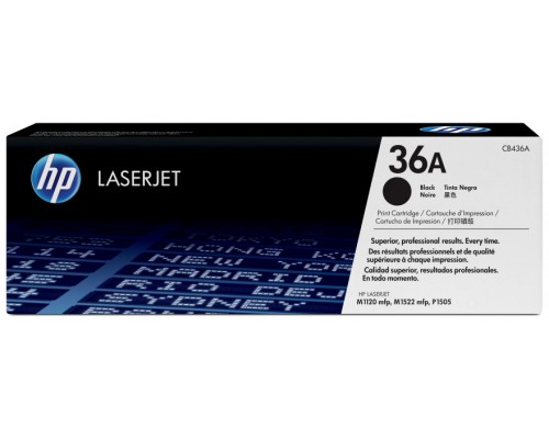 TONER HP CB436A Nº36A NEGRO 2.000PAG (Espera 4 dias)