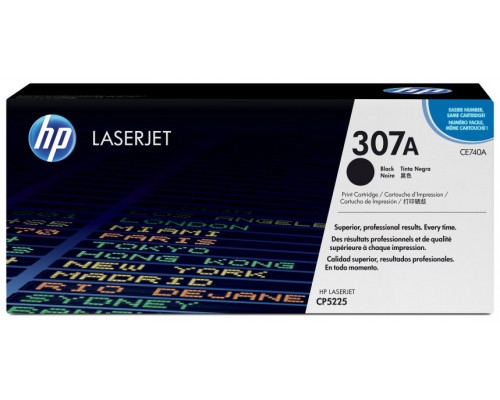 TONER HP CE740A Nº307A NEGRO 7.000PAG (Espera 4 dias)