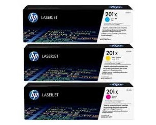 TONER HP CF253XM Nº201X PACK TRICOLOR C/M/Y (Espera 4 dias)