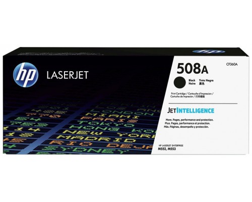 TONER HP CF360A Nº508A NEGRO 6.000PAG (Espera 4 dias)