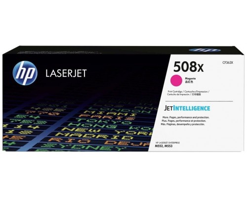 TONER HP CF363X Nº508X MAGENTA 9.500PAG ALTA (Espera 4 dias)