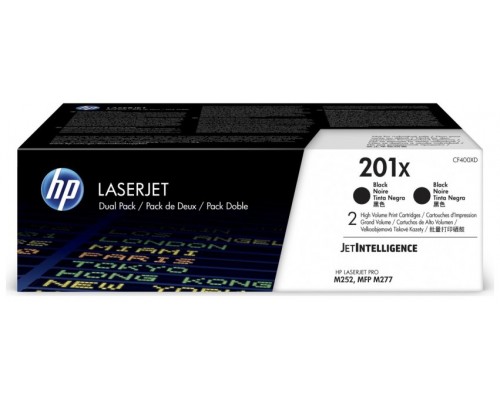 TONER HP CF400XD Nº201X PACK 2 TONER (Espera 4 dias)