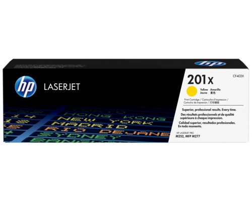 TONER HP CF402X Nº201X AMARILLO 2.300PAG ALTA (Espera 4 dias)