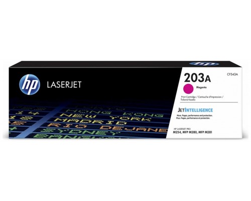 TONER HP CF543A Nº203 MAGENTA 1.300PAG (Espera 4 dias)