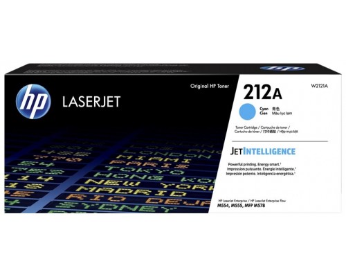 TONER HP W2121A Nº212A CIAN 4500PAG (Espera 4 dias)