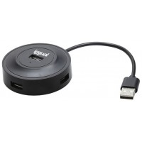 iggual Hub USB 2.0 x 4 puertos USBHubR2.0x4p