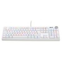 iggual Teclado gaming mecánico PEARL RGB blanco