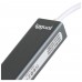 iggual Hub USB-A 3 puertos USB 3.0 + RJ45 Gigabit