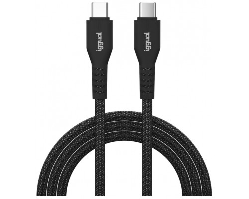 iggual Cable USB-C a tipo C 60W 3A 100 cm trenzado