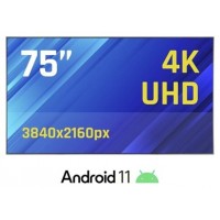 iggual Pantalla señalización 4K 75" Alto Brillo
