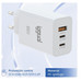 iggual Cargador triple USB-A + 2 x tipo C GaN 65W iggual Cargador triple USB-A + 2 x tipo C GaN 65W