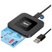 iggual Lector DNI SIP tarjetas ID USB-A / tipo C