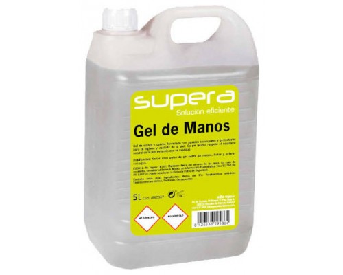 GEL DE MANOS 5 LITROS SUPERA JM080 (Espera 4 dias)