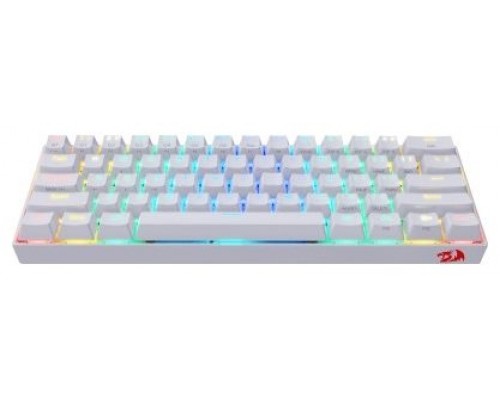 Redragon - DRACONIC Teclado Mecanico Gaming RGB Blanco