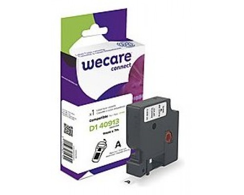 ARMOR    WECARE Etiqueta Blanca Texto negro para DYMO D1 40913 9mmx7m