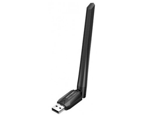 ADAPTADOR USB-A WIFI 650Mps NEGRO VENTION (Espera 4 dias)