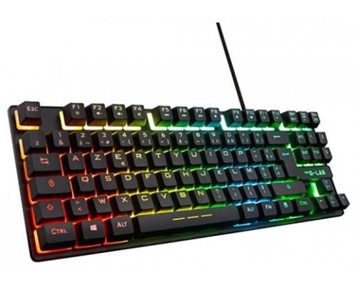 THE G-LAB TECLADO GAMING TKL MEMBRANE SPANISH LAYOUT (KEYZ-CAESIUMTKL/SP) (Espera 4 dias)