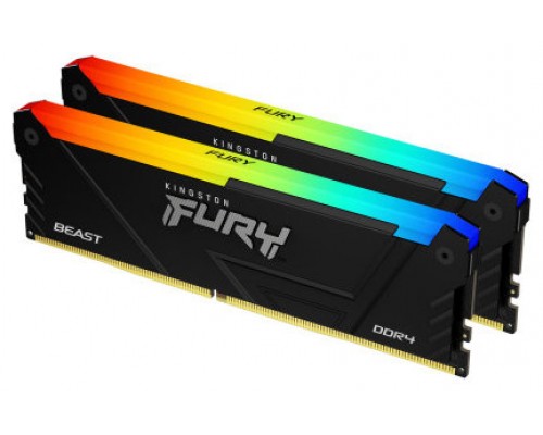 Kingston Technology FURY Beast RGB módulo de memoria 32 GB 2 x 16 GB DDR4 3200 MHz (Espera 4 dias)