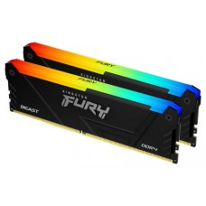 Kingston Technology FURY Beast RGB módulo de memoria 32 GB 2 x 16 GB DDR4 3200 MHz (Espera 4 dias)