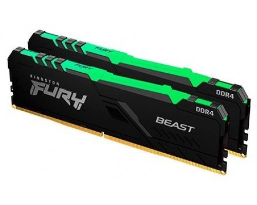 Ddr4 32gb 3200mhz Kingston Kf432c16bbak/32 Fury Beast