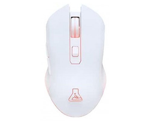 GAMING MOUSE WIRELESS - 6400 DPI - WHITE (Espera 4 dias)