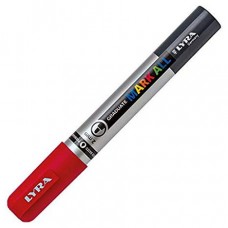 MARCADOR PERMANENTE MARK ALL ROJO 2 MM LYRA GROOVE L6820018 (Espera 4 dias)