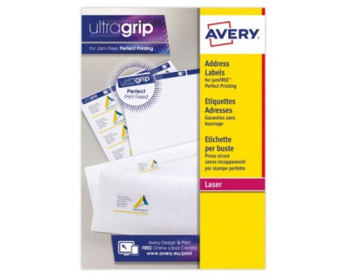 Avery L7163-15 etiqueta para dirección Blanco Etiqueta autoadhesiva (Espera 4 dias)