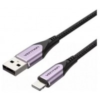 CABLE 2.0 USB A LIGHTNING 1 M MORADO VENTION (Espera 4 dias)