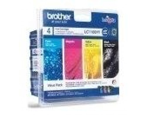 BROTHER Pack cartuchos Negro, Cian, Magenta y Amarillo  MFC-6490CW,  de Alta capacidad