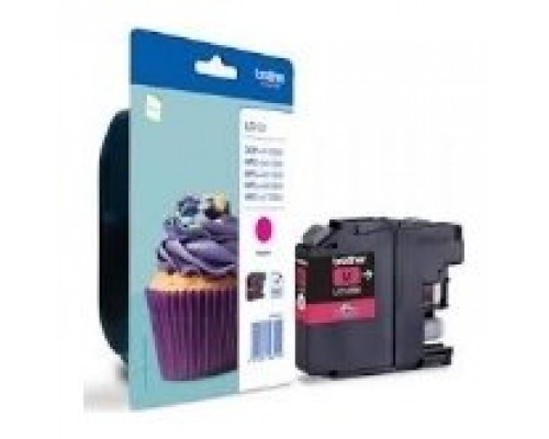 BROTHER Cartucho tinta  Magenta  MFC-J4410DW/MFC-J4510DW,   600 pag