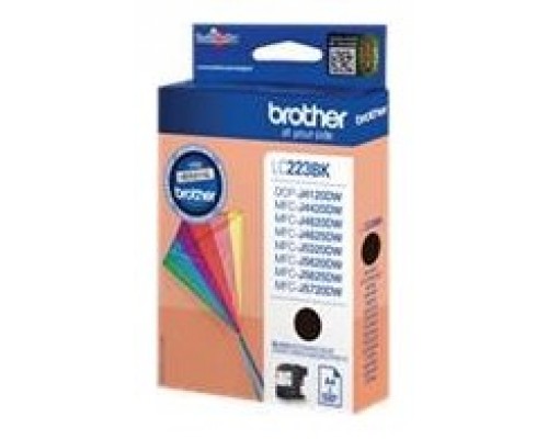 BROTHER Cartucho de tinta negro MFCJ4120DW MFCJ4420DW/MFCJ4620DW  larga duracion  550 pags