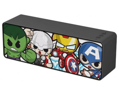 ALTAVOZ BLUETOOTH AVENGERS NEGRO (Espera 4 dias)