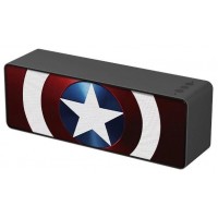 ALTAVOZ BLUETOOTH CAPITAN AMERICA NEGRO (Espera 4 dias)