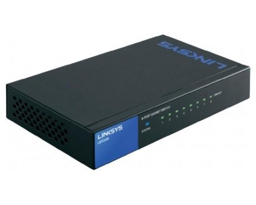 Switch Gigabit Linksys Lgs108-eu No Gestionable De 8