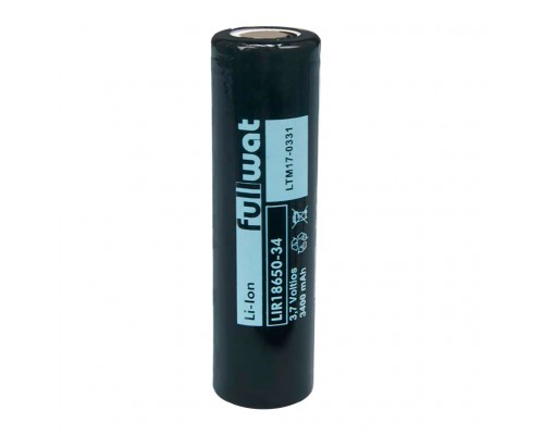 Pila Bateria Uniros Lir18650 Recargable 2500mah 3,6v