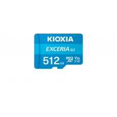 MICRO SD KIOXIA 512GB EXCERIA G2 W/ADAPTOR