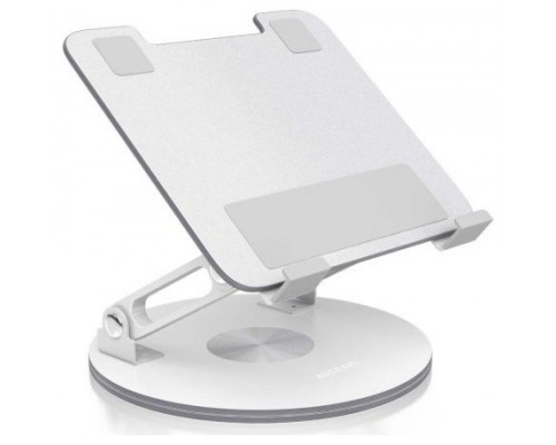 SOPORTE SOBREMESA AISENS AJUSTABLE GIRATORIO PORTATIL/TABLET 7"-13" PLATA