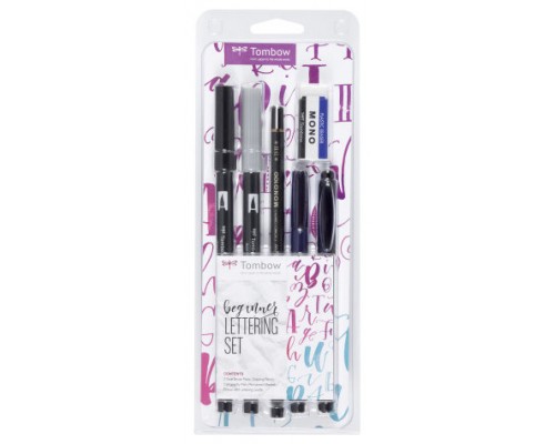 SET LETTERING DE CALIGRAFIA MODELO BEGINNER TOMBOW LS-BEG (Espera 4 dias)