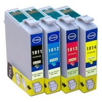 INKOEM Cartucho Compatible Epson T1814XL Amarillo