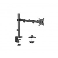 ADJUSTABLE DESK DISPLAY MOUNTING ARM ROTATE TILT SWIVEL 17""-32"" UP TO 9 KG