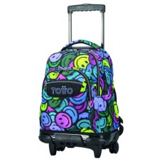 MOCHILA RUE BOMPER RENGLONES TOTTO MA03ECO006-2310P-6JR (Espera 4 dias)