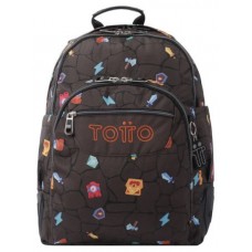 MOCHILA ESCOLAR ESTAMPADO VIDEOJUEGO - CRAYOLES TOTTO MA04ECO029-2210N-3Y7 (Espera 4 dias)