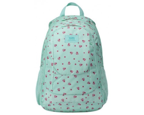 MOCHILA PARA ESO Y BACHILLERATO - FLORES VERDES TOTTO MA04SUP002-1910G-0DI (Espera 4 dias)