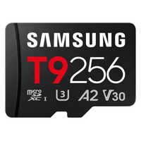 Samsung Micro SDXC T9 256GB clase10 U3 V30 A2 c/a